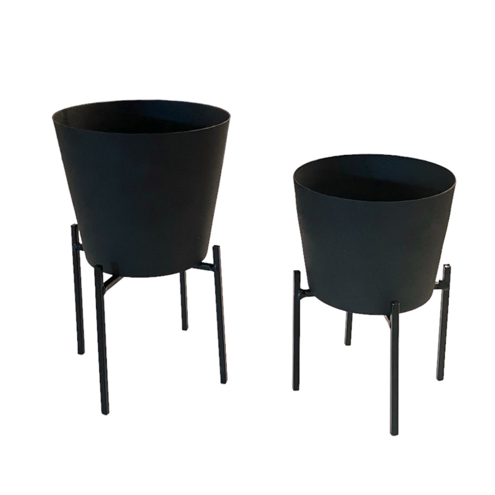 NEW Bloomingville Modern Indoor Herb Garden or Plant Pots Set of 2  Scandinavian